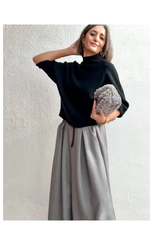 Pantalones Palazzo Gris