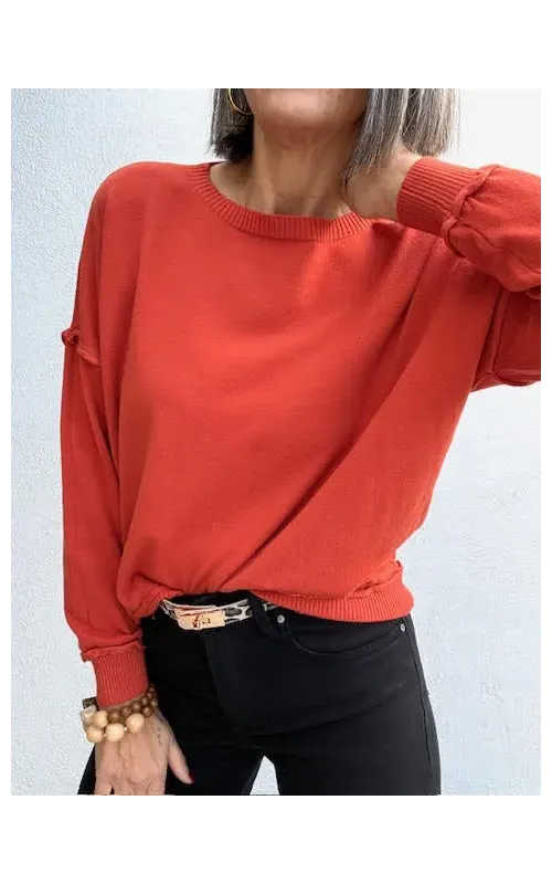 Jersey Cipriana Terracota