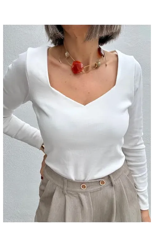 Camiseta Emma Blanca