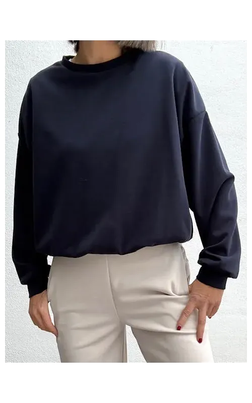 Sudadera Globo Susi Marino