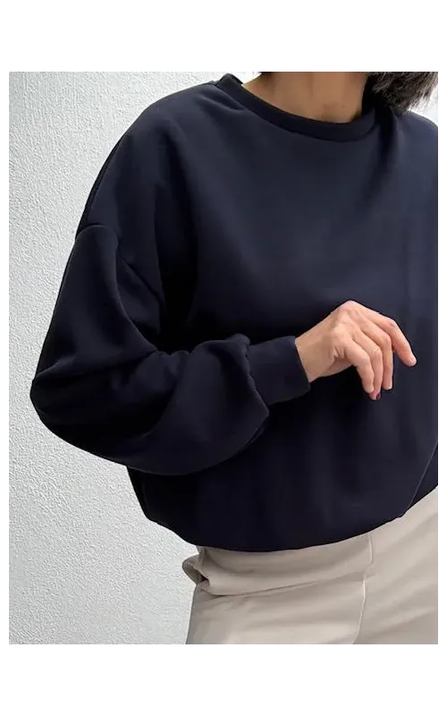 Sudadera Globo Susi Marino