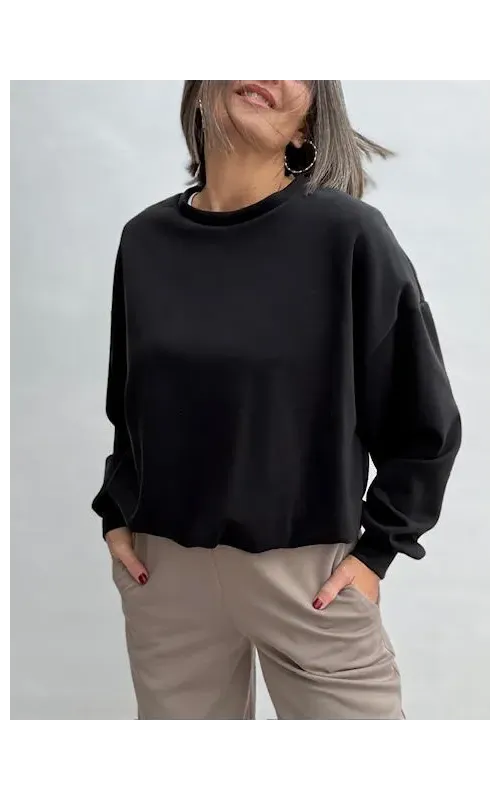 Sudadera Globo Susi Negra