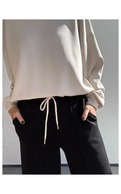 Pantalones Cordón Susi Negro