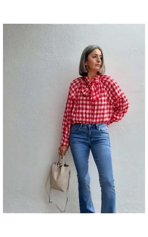Pantalones Tejanos Flare