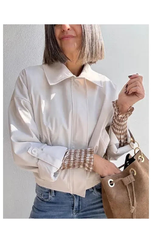 Chaqueta Trini Crudo