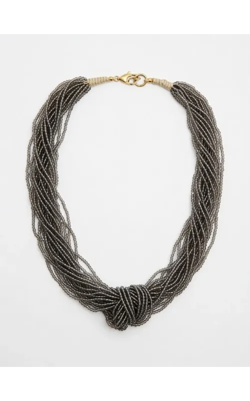 Gargantilla Alondra Gris