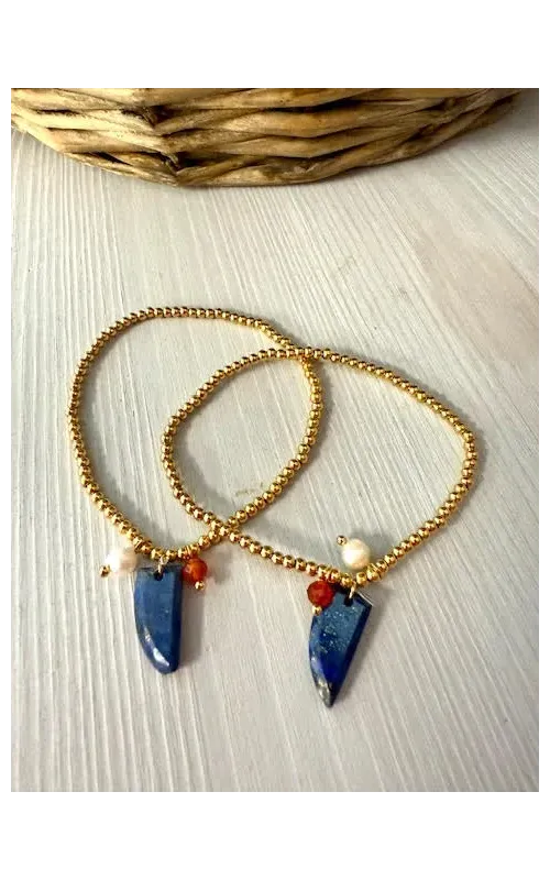Pulsera Cuerno Azul