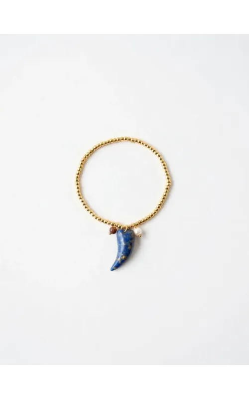 Pulsera Cuerno Azul