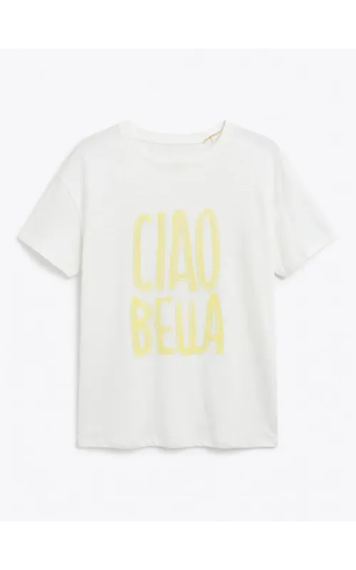 Camiseta Ciao Bella Amarillo
