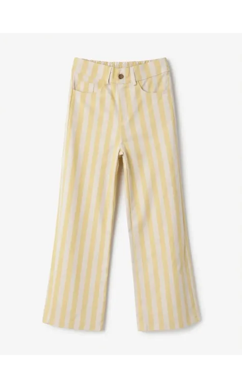 Pantalón Rayas Amarilla