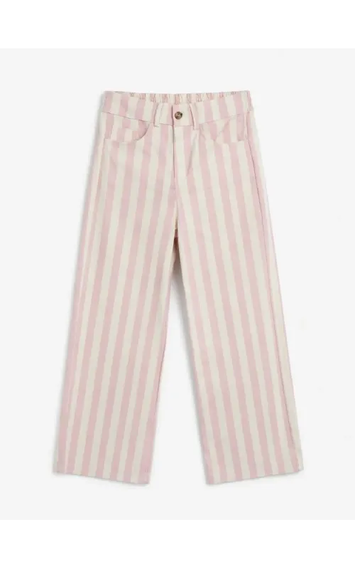 Pantalón Rayas Rosa