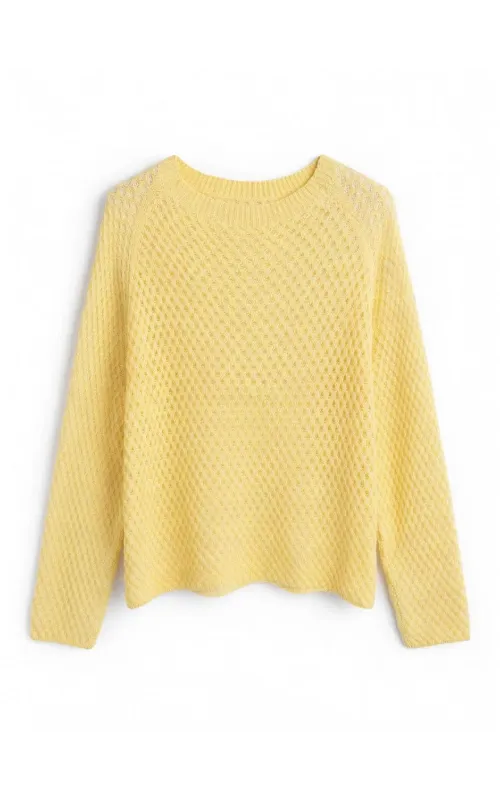 Jersey Nido Abeja Amarillo