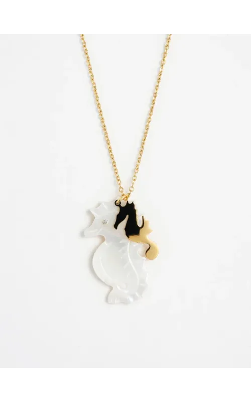 Gargantilla Caballito Mar Nacar