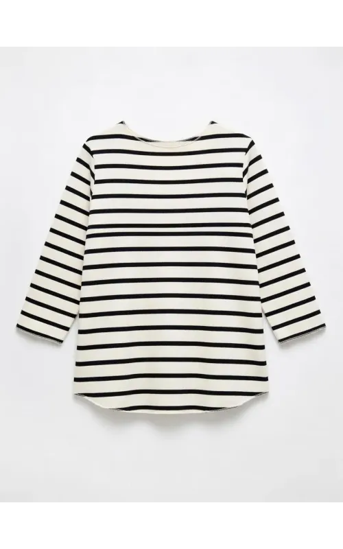 Camiseta Rayas B/N