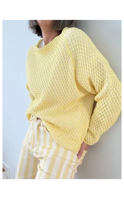 Jersey Nido Abeja Amarillo