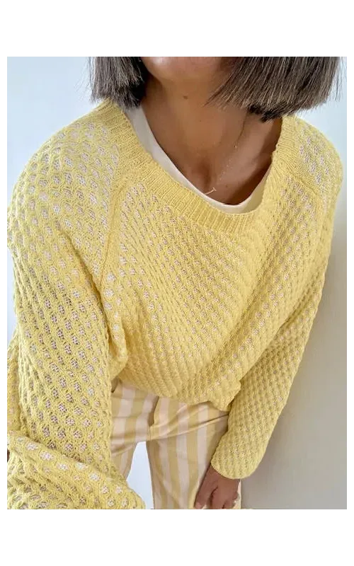 Jersey Nido Abeja Amarillo