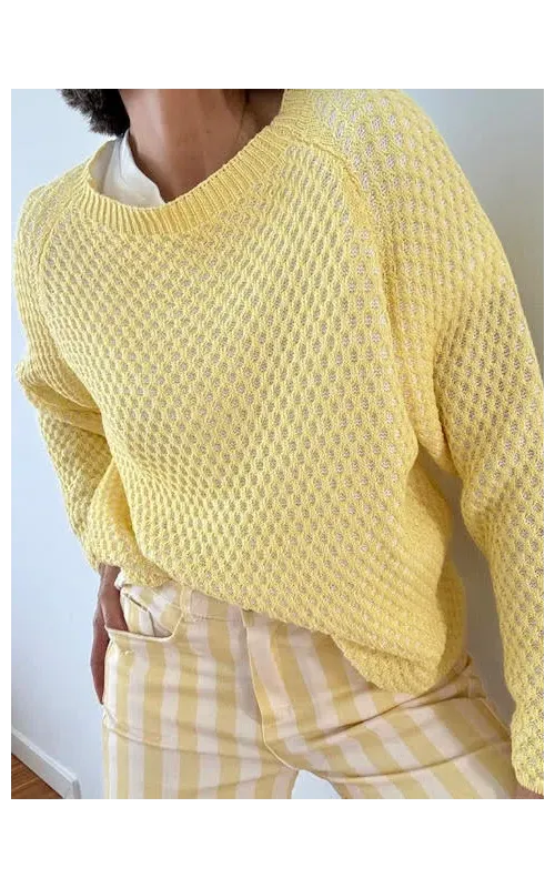 Jersey Nido Abeja Amarillo