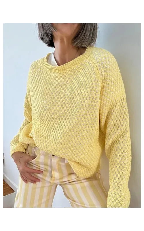 Jersey Nido Abeja Amarillo