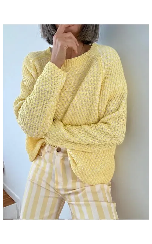 Jersey Nido Abeja Amarillo