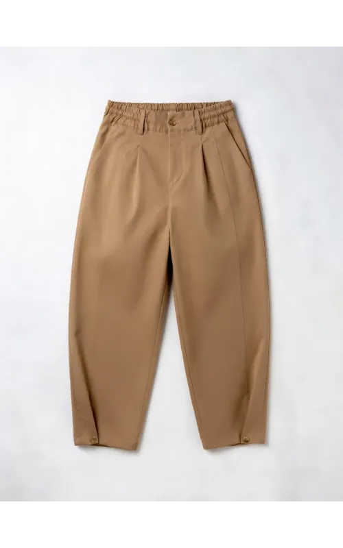 Pantalones Bombacho Botón Tofe