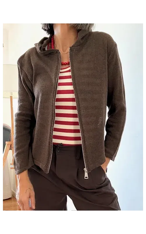 Chaqueta Capucha Choco