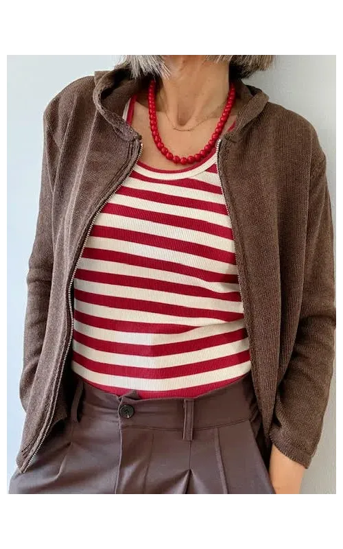 Chaqueta Capucha Choco