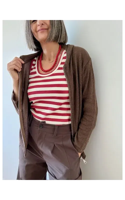 Chaqueta Capucha Choco