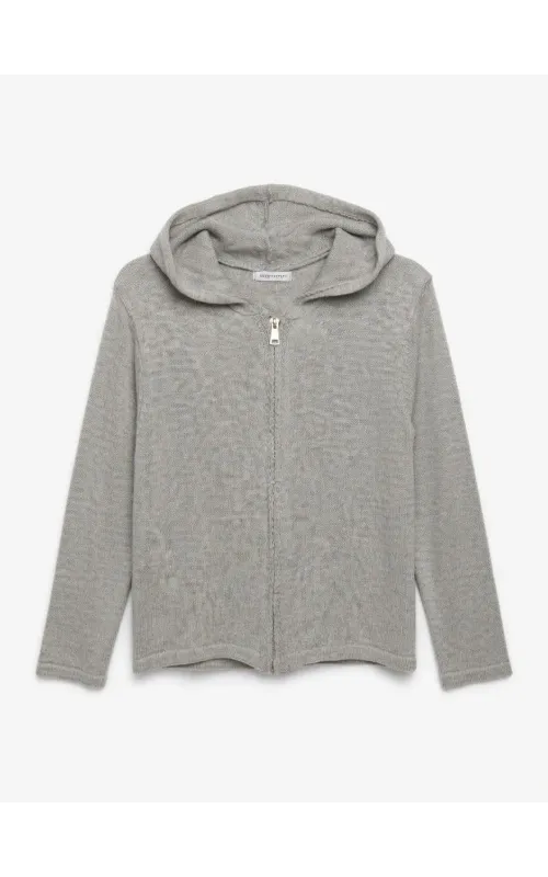 Chaqueta Capucha Gris