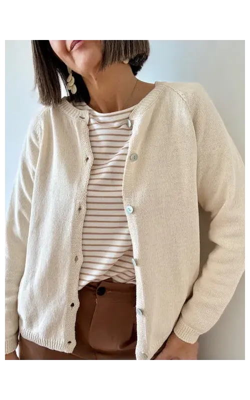 Chaqueta Veleta Crema