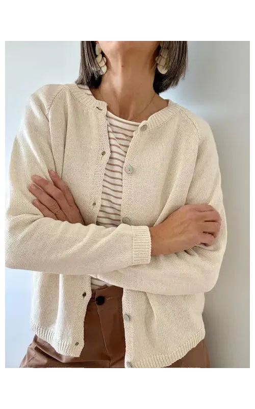 Chaqueta Veleta Crema