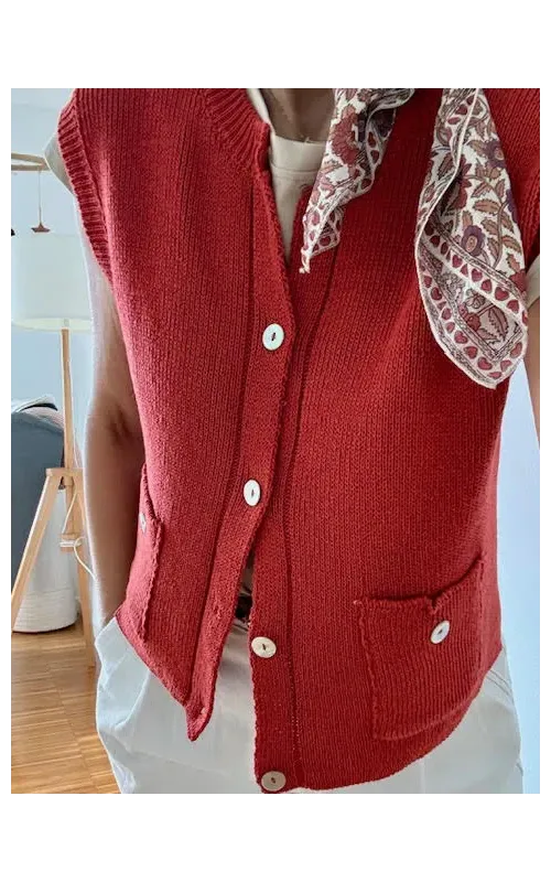 Chaleco Alejandra Teja