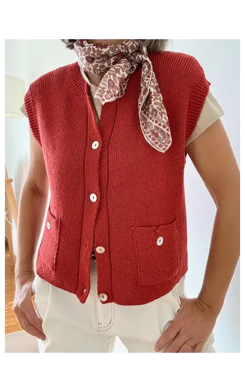 Chaleco Alejandra Teja