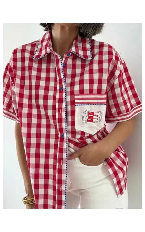 Camisa Vichy Sardinas