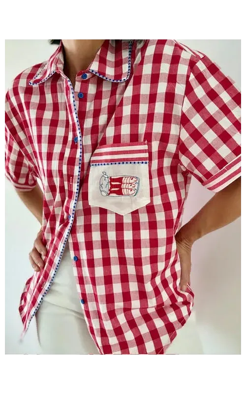 Camisa Vichy Sardinas