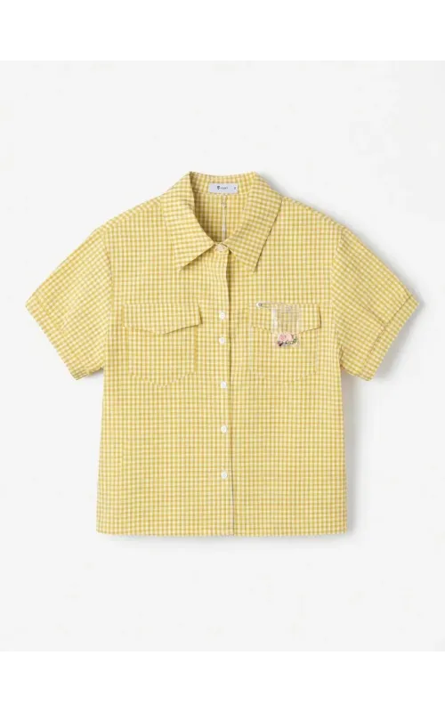 Blusa Arcoiris Amarillos Ocre