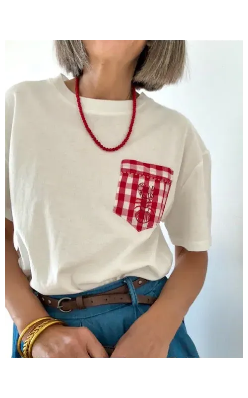 Camiseta Bolsillo Vichi Langosta
