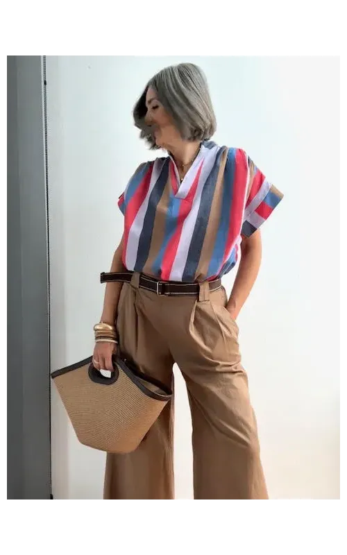 Pantalones Loren Camel