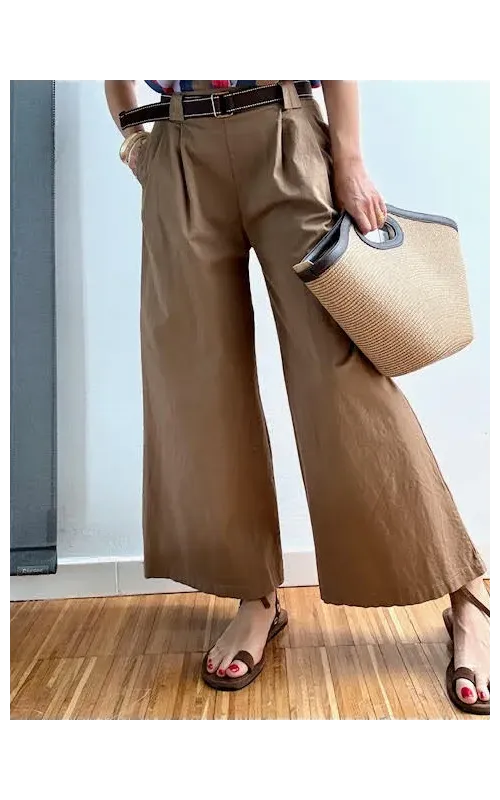 Pantalones Loren Camel