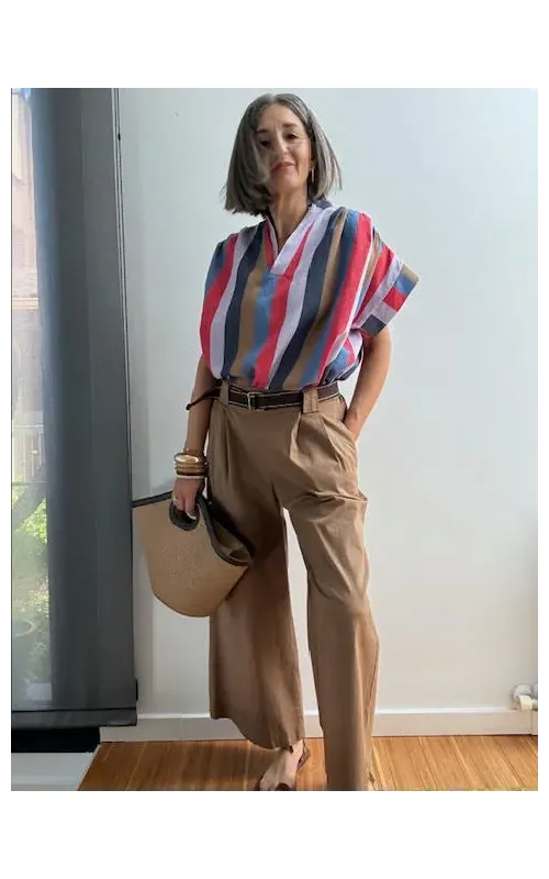 Pantalones Loren Camel