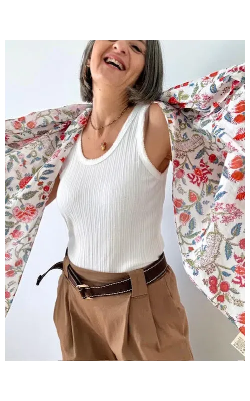 Fular Flores Calidos