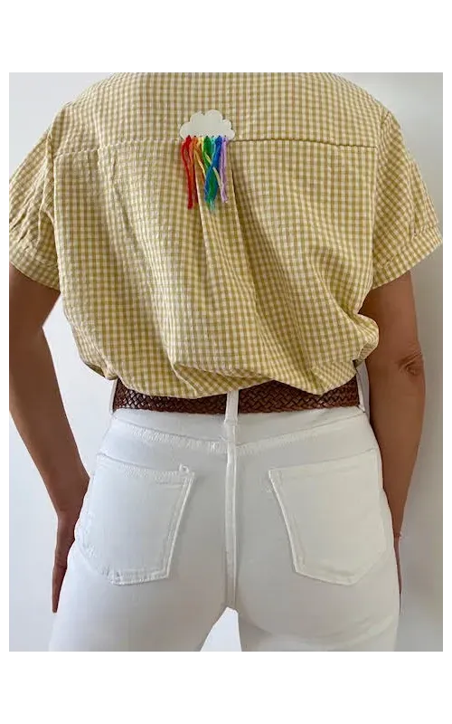 Blusa Arcoiris Amarillos Ocre