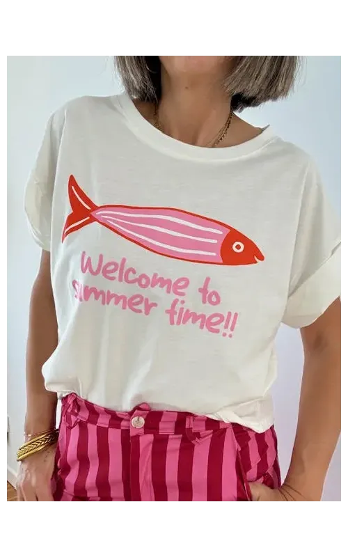 Camiseta Sardinas Welcome