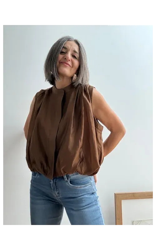 Top Volumen Tencel Tofe