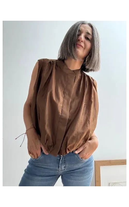 Top Volumen Tencel Tofe