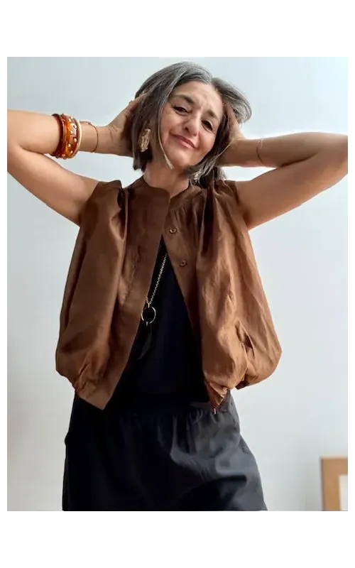 Top Volumen Tencel Tofe