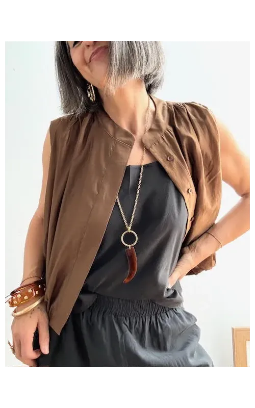 Top Volumen Tencel Tofe