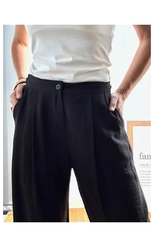 Pantalones Bombacho Pilar Negro