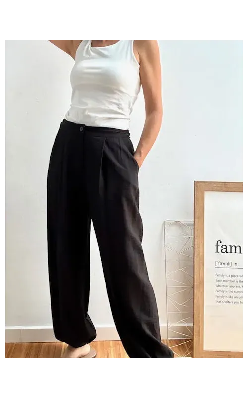 Pantalones Bombacho Pilar Negro