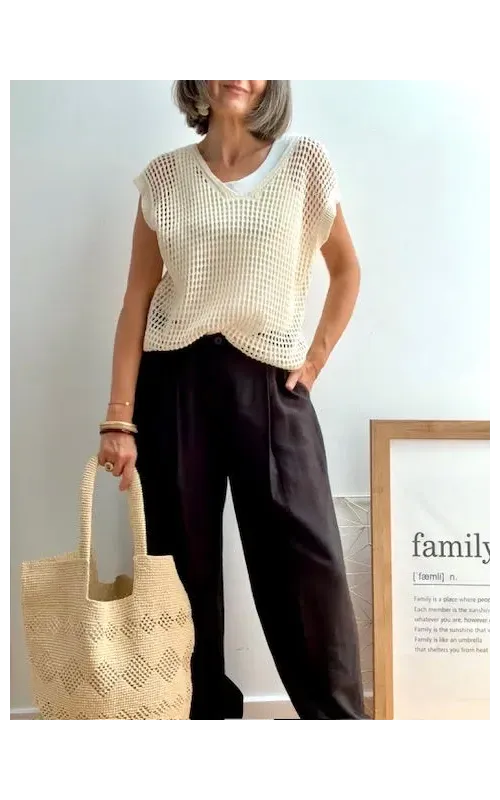 Pantalones Bombacho Pilar Negro