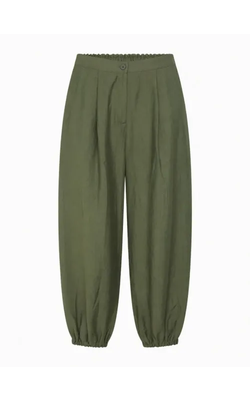 Pantalones Bombacho Pilar Verde